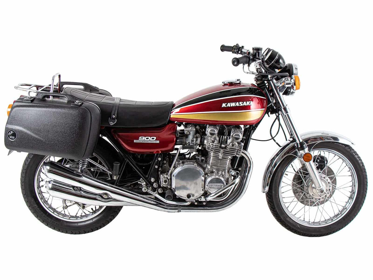 Hepco & Becker Complete carrier set (side- and topcase carrier) chrome for Kawasaki Z 900 (1973-1976)/1000 A (1977-1978)