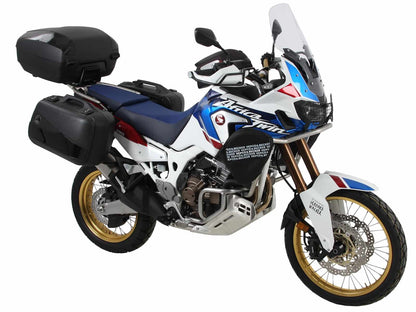 Hepco & Becker Sidecarrier permanent mounted black for Honda CRF1000L Africa Twin Adventure Sports (2018-2019)