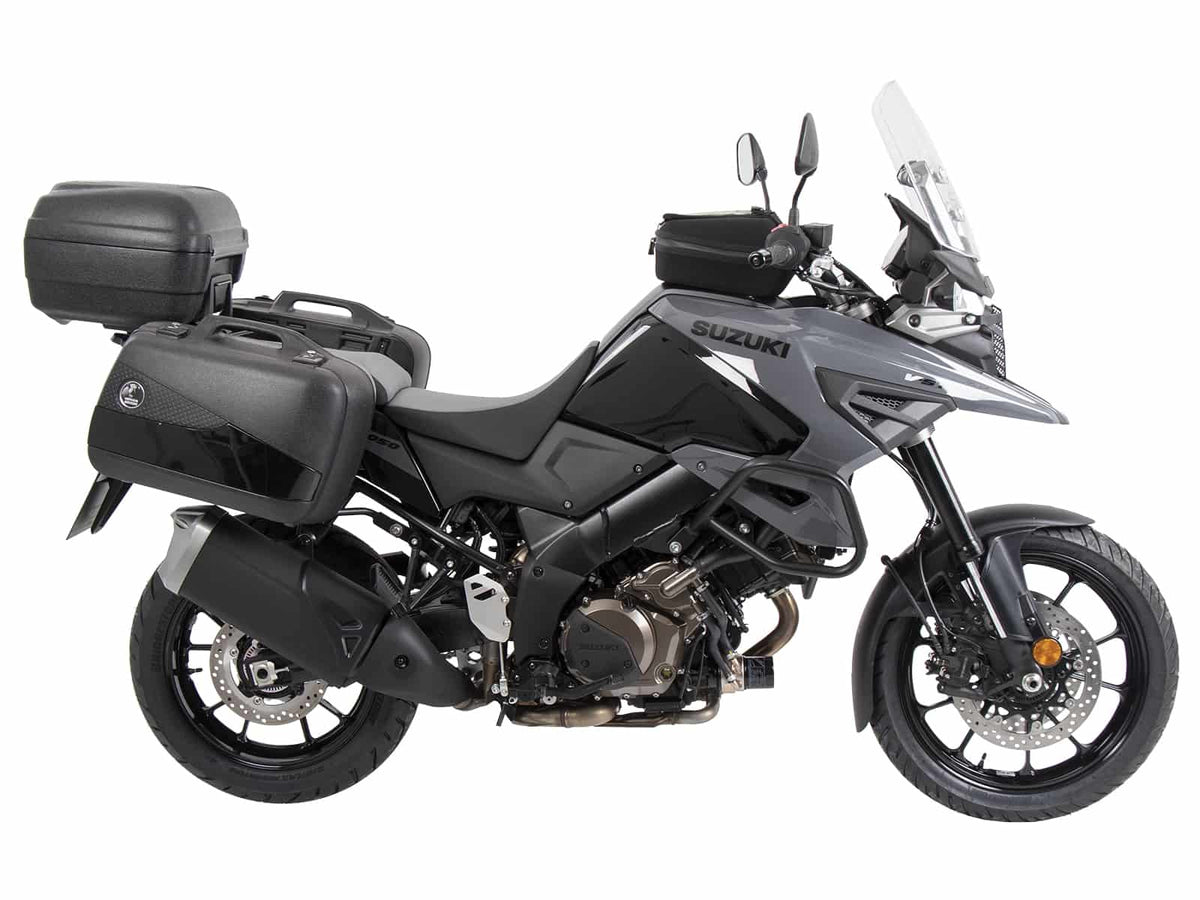 Hepco & Becker Sidecarrier permanent mounted black for Suzuki V-Strom 1050/XT (2020-2022)