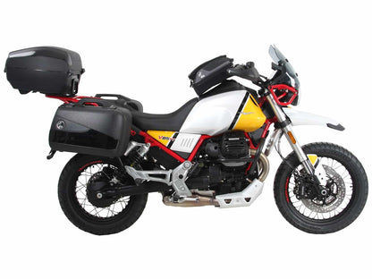 Hepco & Becker Alurack topcasecarrier black for Moto Guzzi V85 TT (2019-2023)
