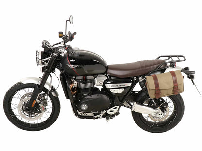 Hepco & Becker C-Bow sidecarrier only left side black for Triumph Scrambler 1200 XC (2019-2023)