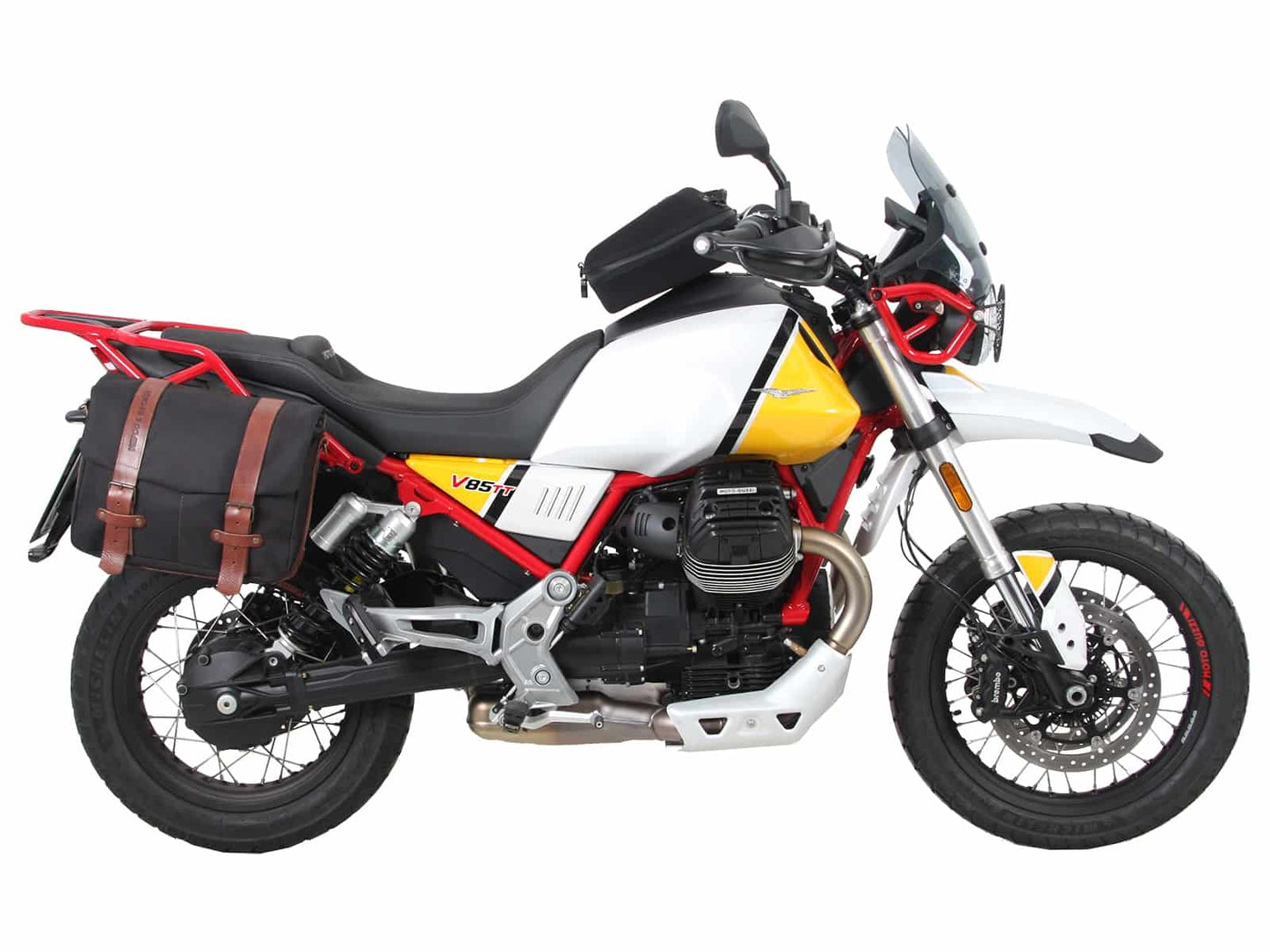 Hepco & Becker C-Bow sidecarrier black for Moto Guzzi V 85 TT (2019-2023)