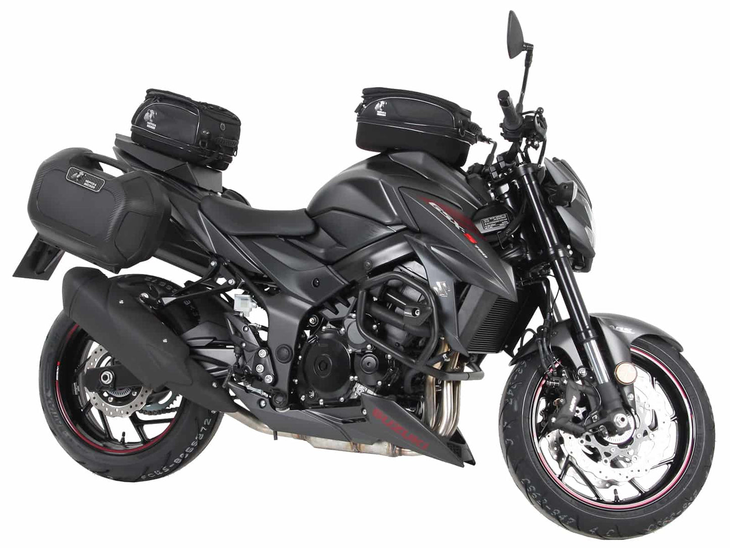 Hepco & Becker C-Bow sidecarrier black for Suzuki GSX-S 750 (2017-2021)