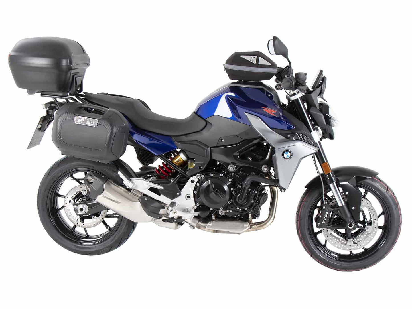 Hepco & Becker Alurack top case carrier black for combination with original rear rack for BMW F 900 XR (2020-2024)