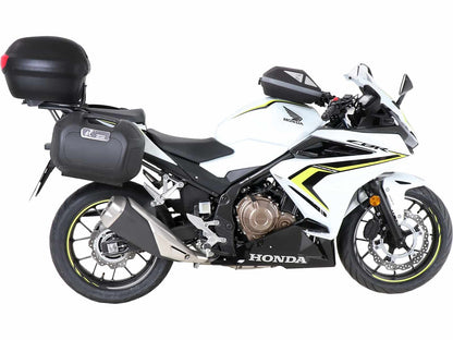 Hepco & Becker Alurack top case carrier anthracite/black for Honda CBR 500 R (2019-2023)