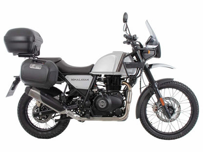 Hepco & Becker Alurack top case carrier black for combination with original rear rack for Royal Enfield Himalayan (2021-2024)