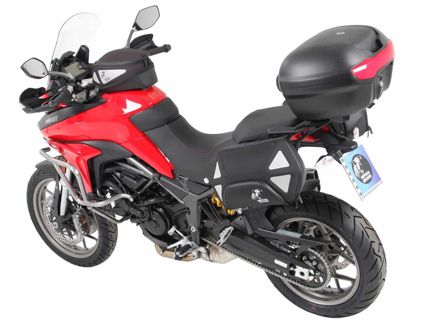 Hepco & Becker Easyrack topcasecarrier black for Ducati Multistrada 950/S (2017-2021)