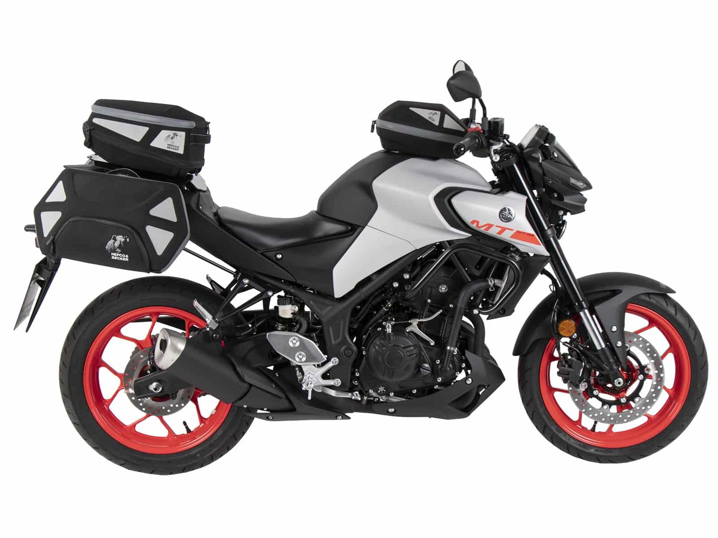 Hepco & Becker C-Bow sidecarrier black for Yamaha MT-03 (2020-2024)