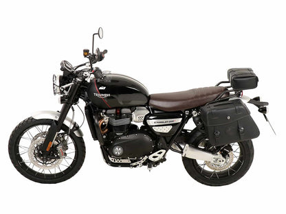 Hepco & Becker C-Bow sidecarrier only left side black for Triumph Scrambler 1200 XE (2019-2023)