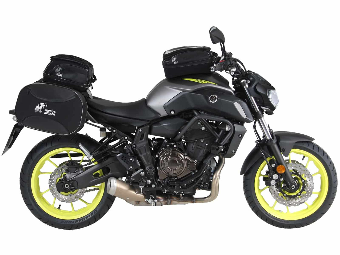 Hepco & Becker C-Bow sidecarrier for Yamaha MT-07 (2018-2020)