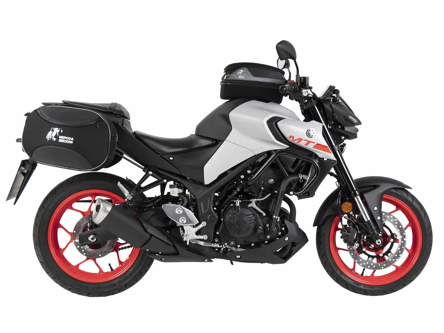 Hepco & Becker C-Bow sidecarrier black for Yamaha MT-03 (2020-2024)