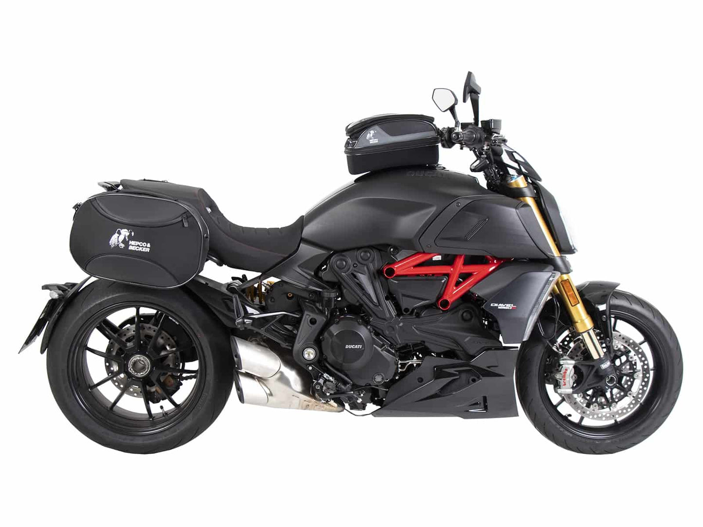 Hepco & Becker C-Bow sidecarrier for Ducati Diavel 1260/S (2019-2023)