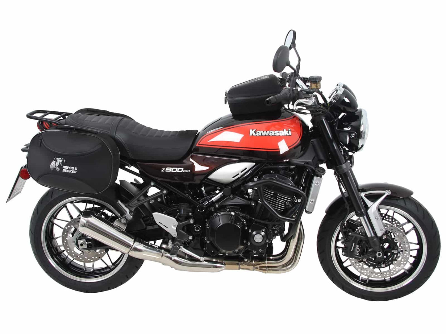 Hepco & Becker C-Bow sidecarrier black for Kawasaki Z 900 RS/Cafe (2018-2025)
