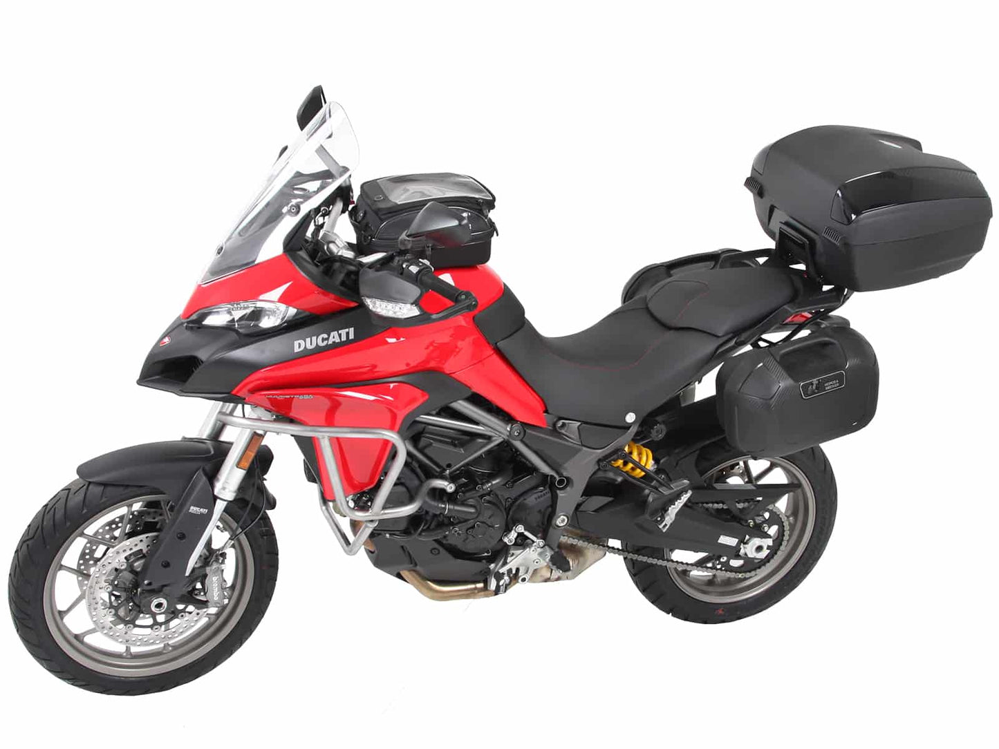 Hepco & Becker Alurack top case carrier black for Ducati Multistrada 950/S (2017-2021)