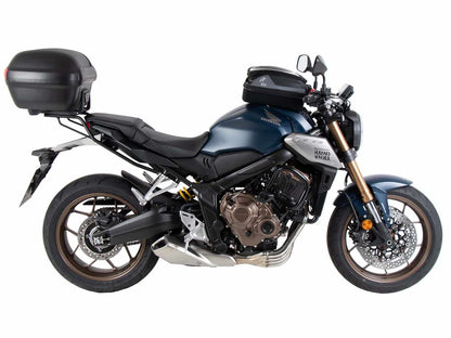 Hepco & Becker Alurack top case carrier black for Honda CBR 650 R (2021-2023)