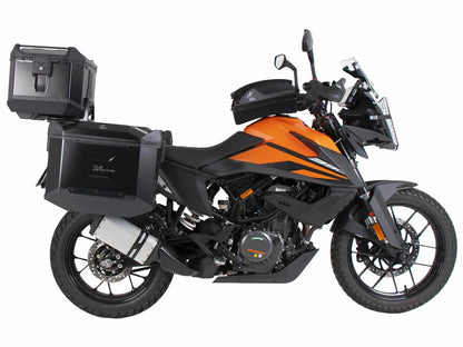 Hepco & Becker Alurack topcasecarrier black for KTM 390 Adventure (2020-2024)