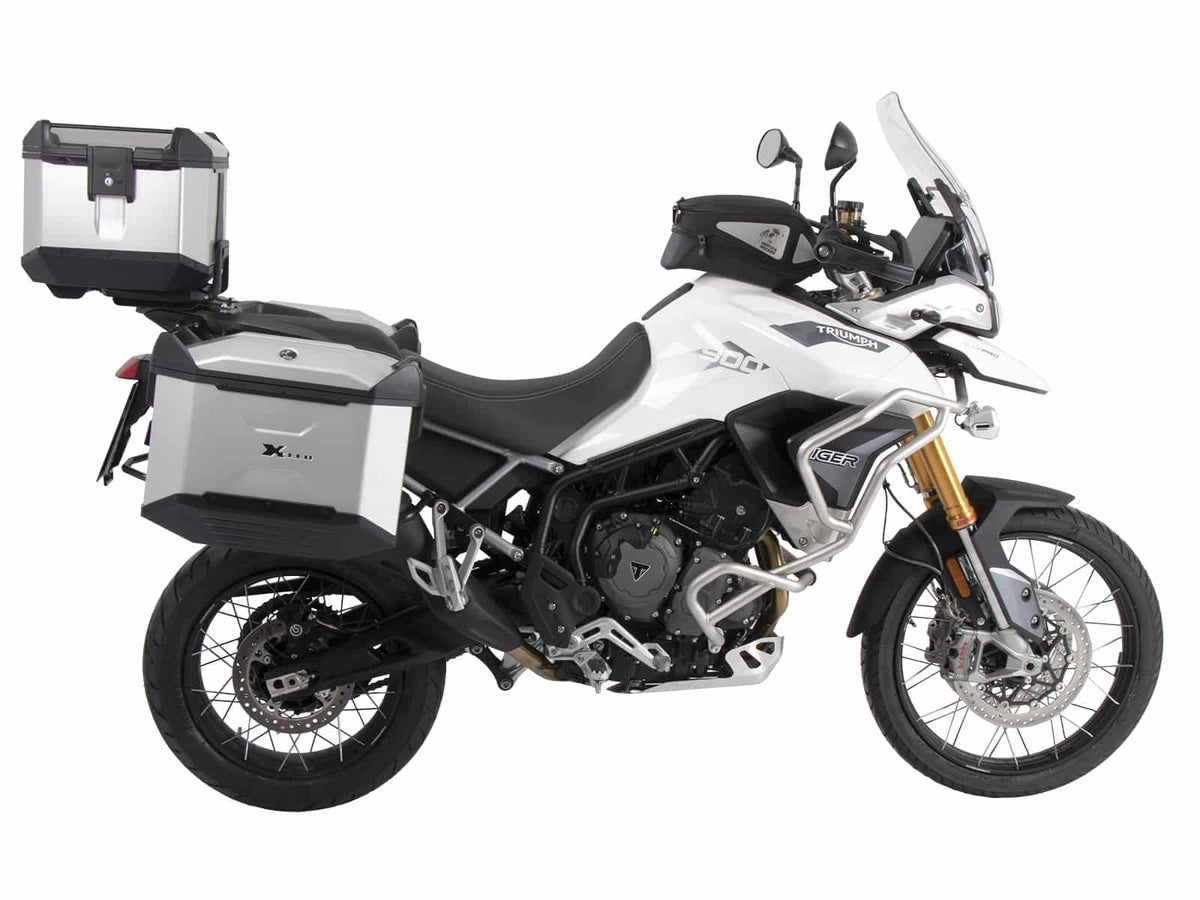 Hepco & Becker Sidecarrier permanent mounted black for Triumph Tiger 850 Sport (2021-)