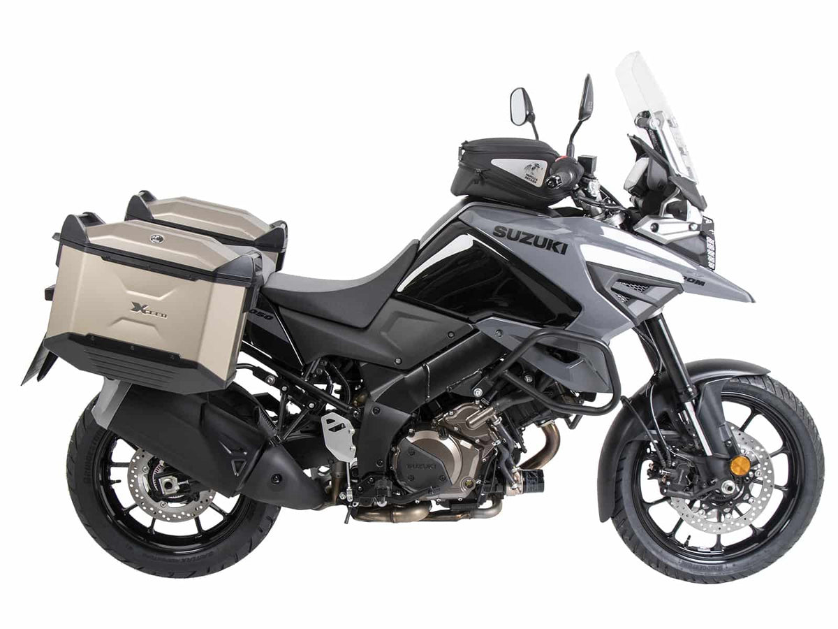 Hepco & Becker Sidecarrier permanent mounted black for Suzuki V-Strom 1050/XT (2020-2022)