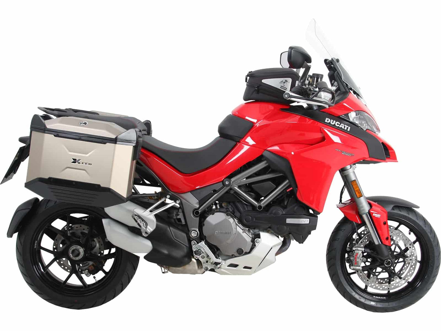Hepco & Becker Sidecarrier permanent mounted black for Ducati Multistrada 1260 / S (2018-2020)
