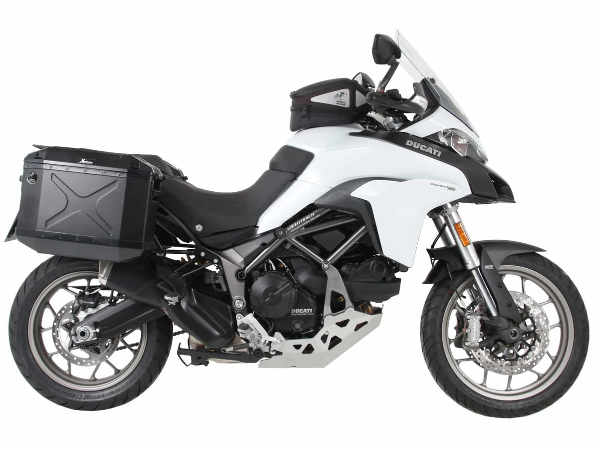 Hepco & Becker Sidecarrier permanent mounted chrome for Ducati Multistrada 950/S (2017-2021)