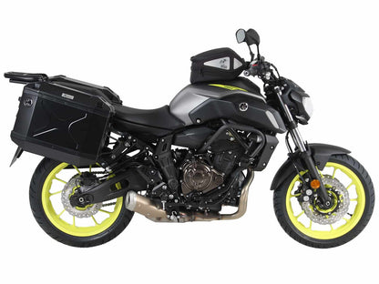 Hepco & Becker Sidecarrier Lock-it anthracite for Yamaha MT-07 (2018-2020)