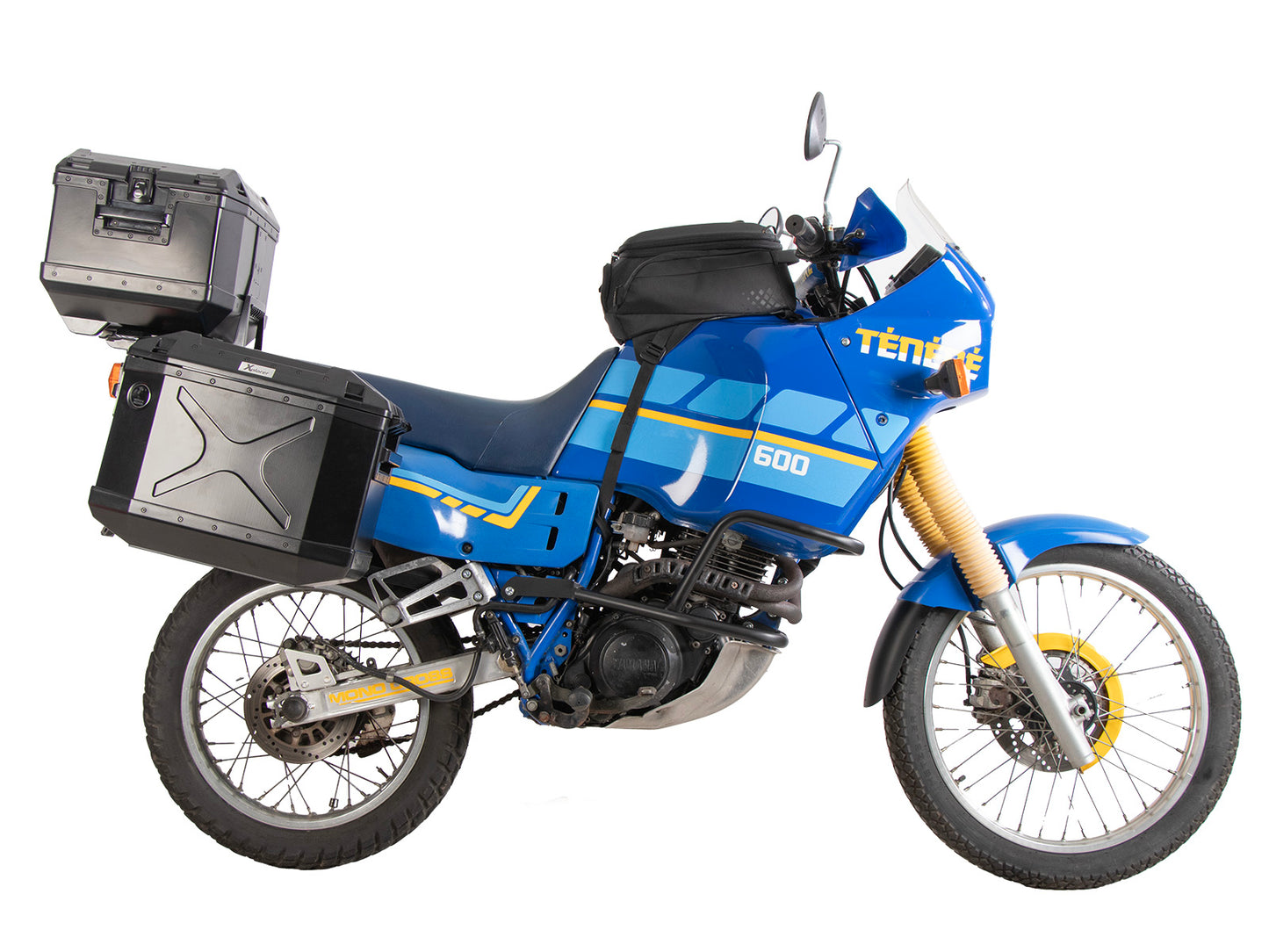 Hepco & Becker Alurack topcase carrier black for Yamaha XT 600 Ténéré (1988-1990)