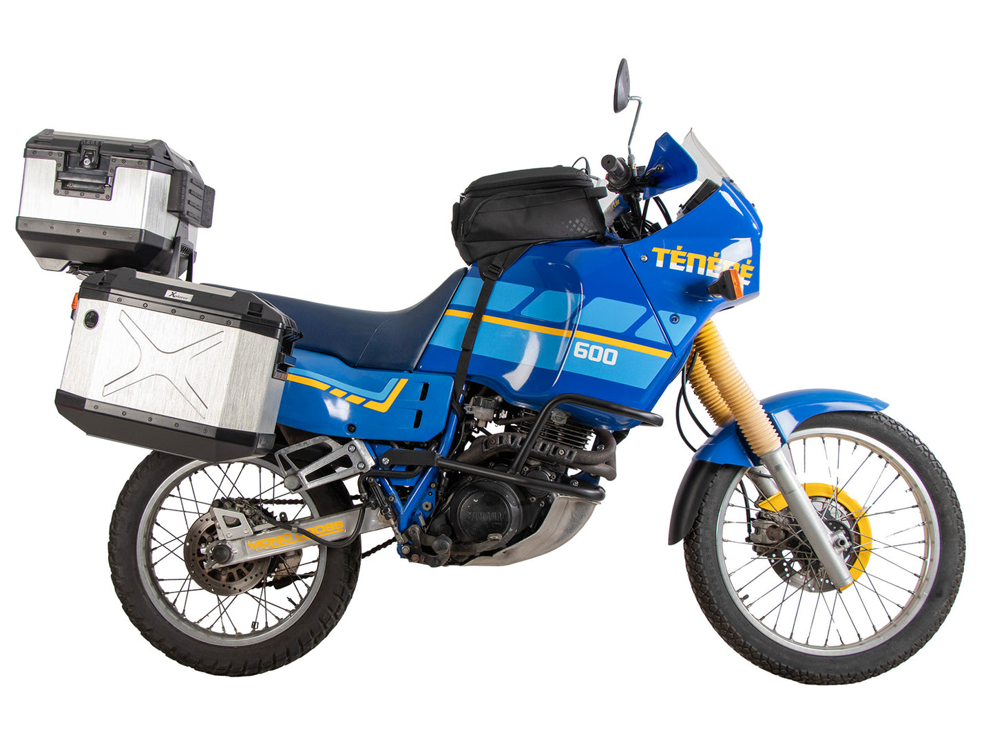 Hepco & Becker Alurack topcase carrier black for Yamaha XT 600 Ténéré (1988-1990)