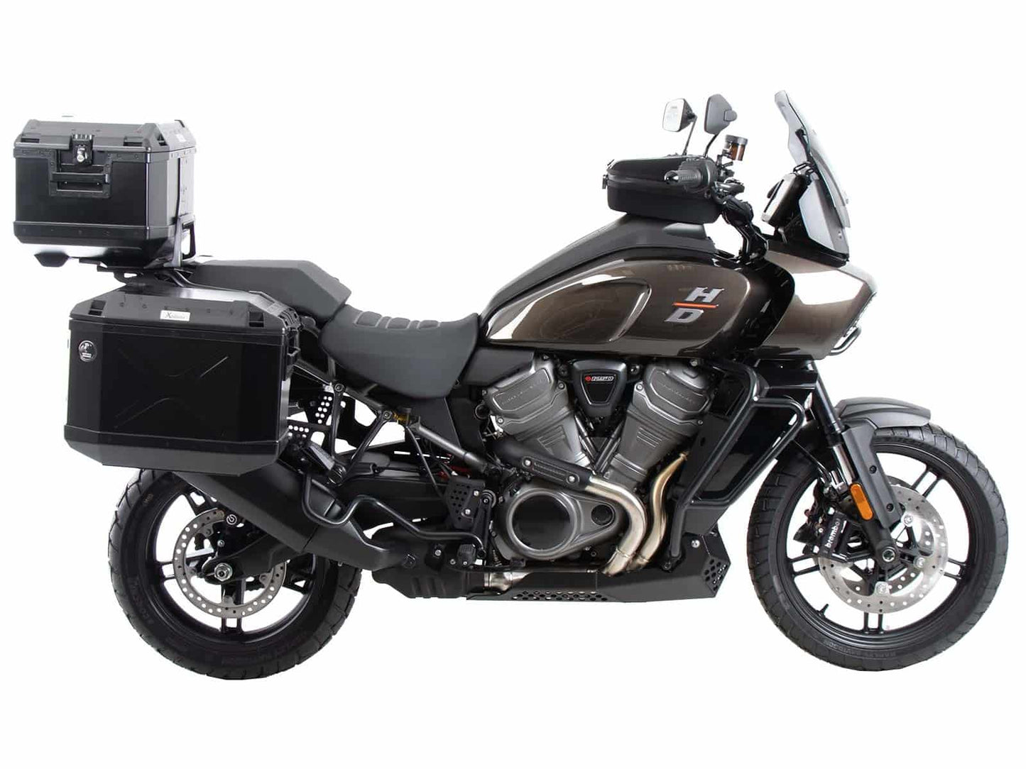Hepco & Becker Alurack top case carrier black for Harley-Davidson Pan America 1250 / Special / ST (2021-)