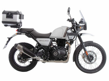 Hepco & Becker Alurack top case carrier black for combination with original rear rack for Royal Enfield Himalayan (2021-2024)
