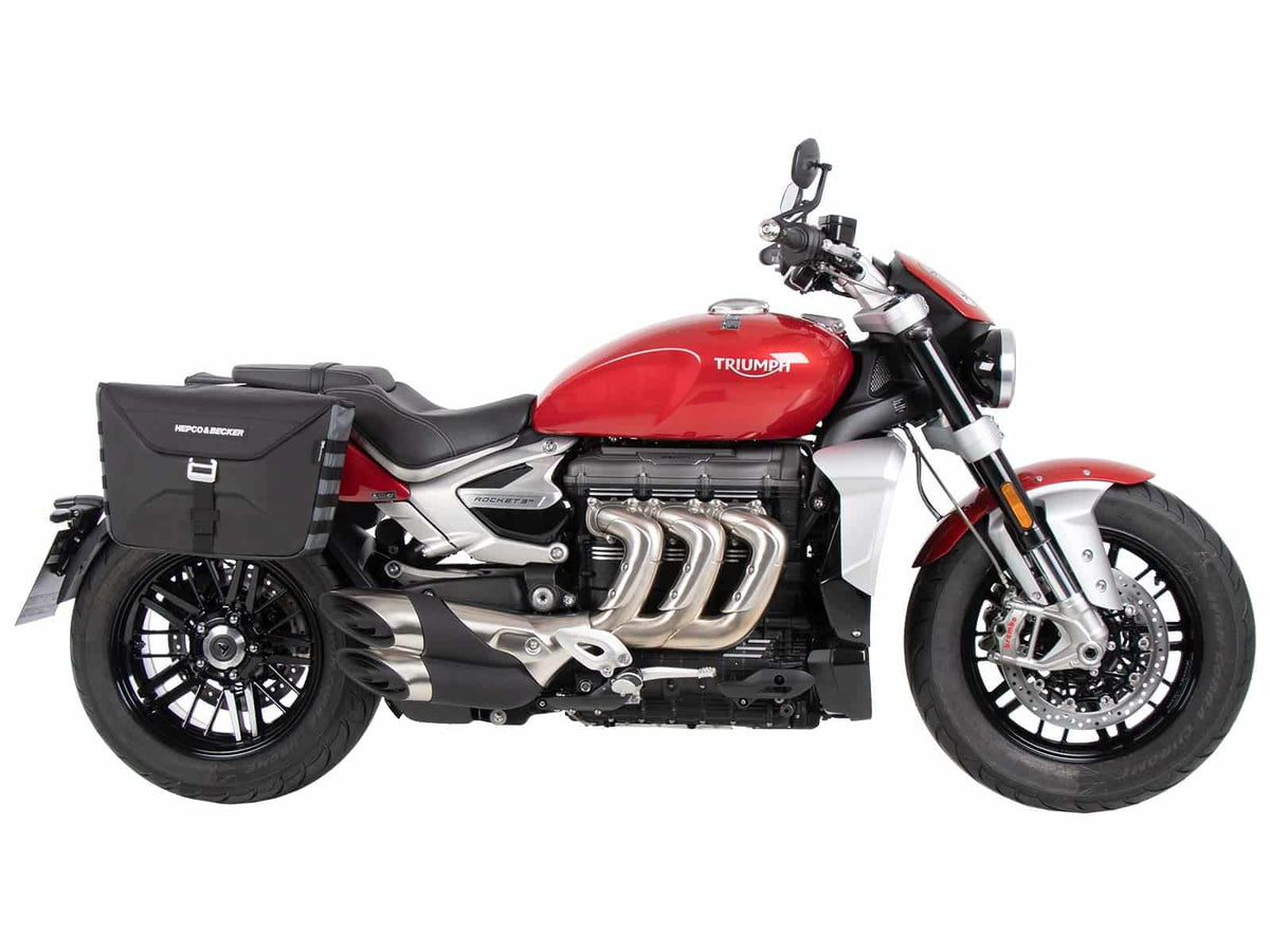 Hepco & Becker C-Bow sidecarrier chrome for Triumph Rocket III R/GT (2020-)