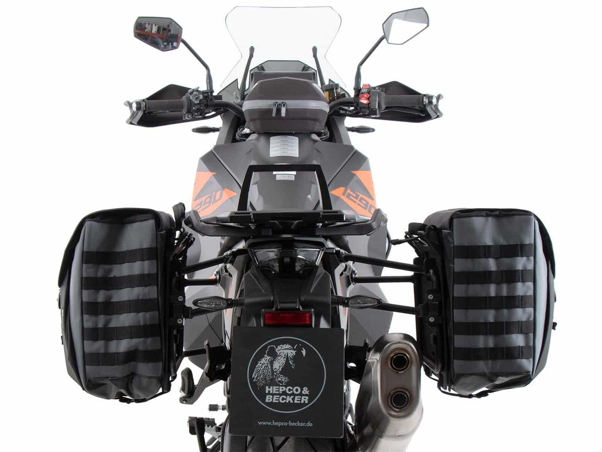 Hepco & Becker Sidecarrier permanent mounted black for KTM 1290 Super Adventure S/R (2021-2024)