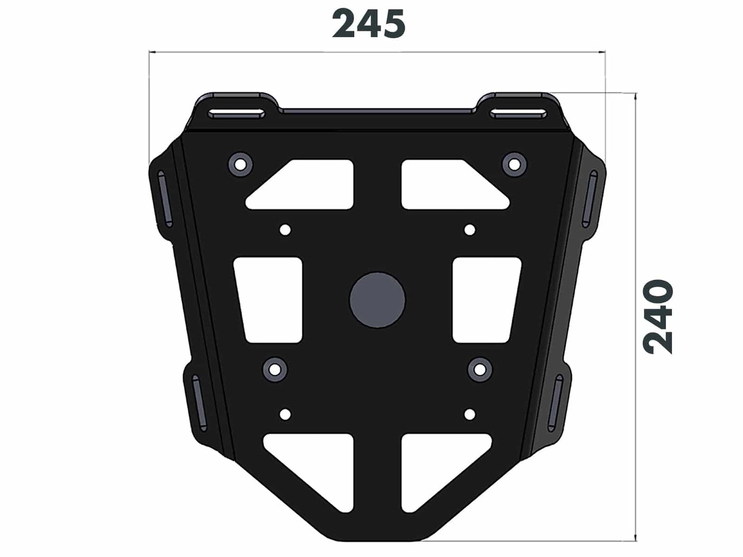 Hepco & Becker Minirack soft luggage rear rack for Honda MSX 125 (2017-2020)