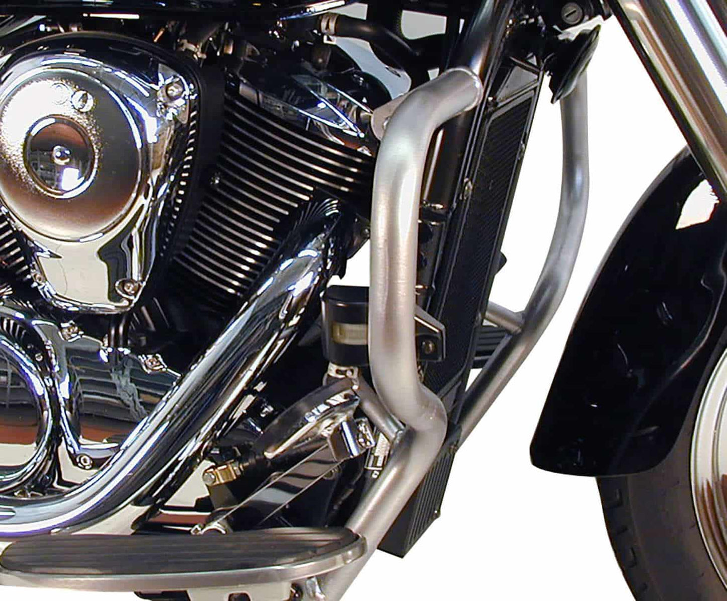 Hepco & Becker Engine protection bar chrome for Kawasaki VN 900 Custom/Vulcan (2007-)