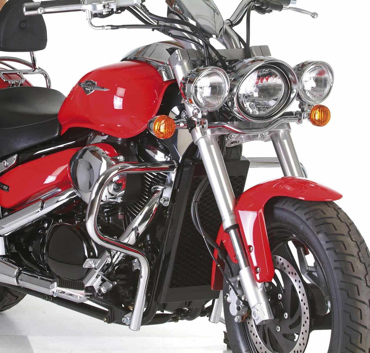 Hepco & Becker Engine protection bar chrome for Suzuki M 800 Intruder (2005-2009)