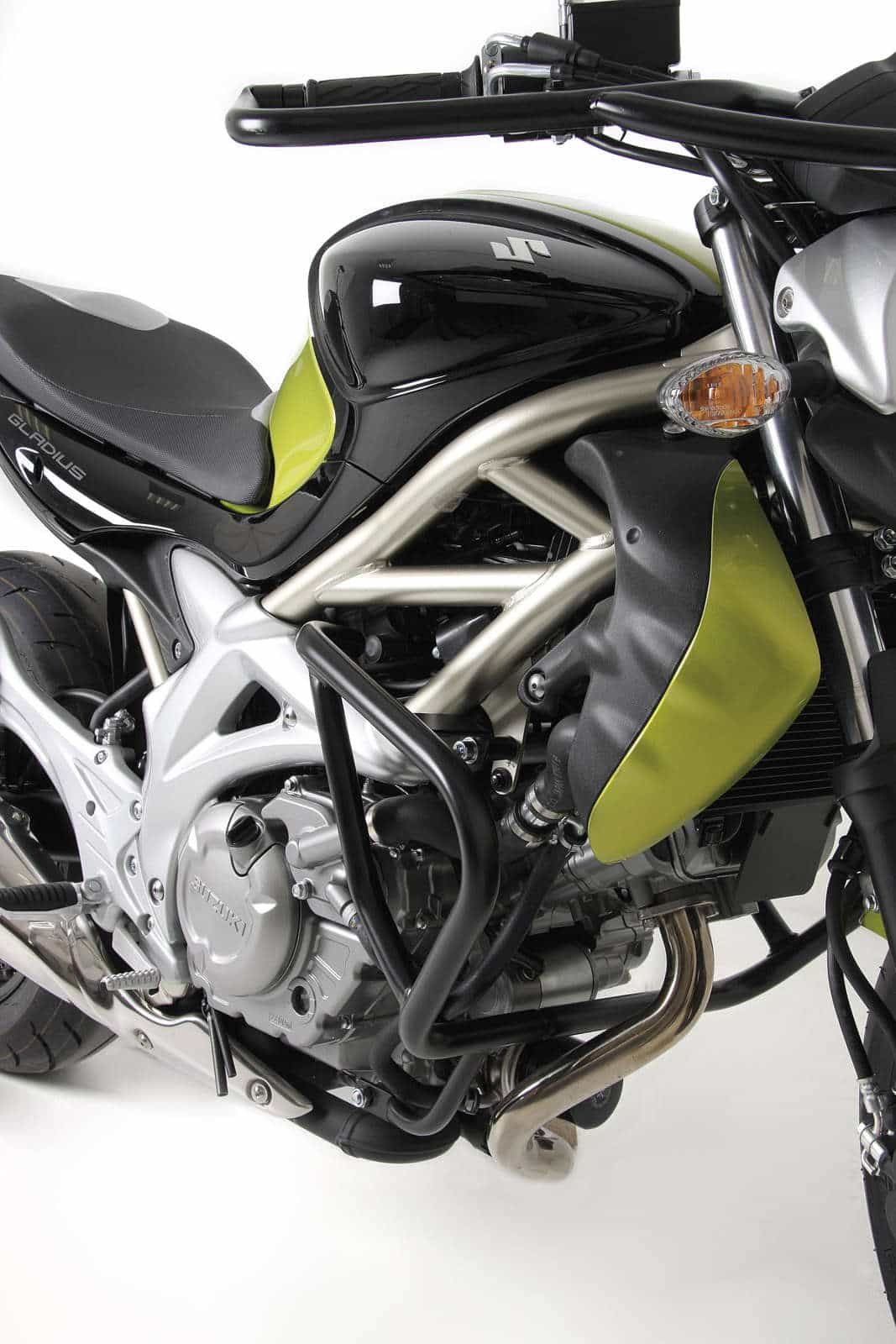 Hepco & Becker Engine protection bar black for Suzuki SFV 650 Gladius (2009-2016)