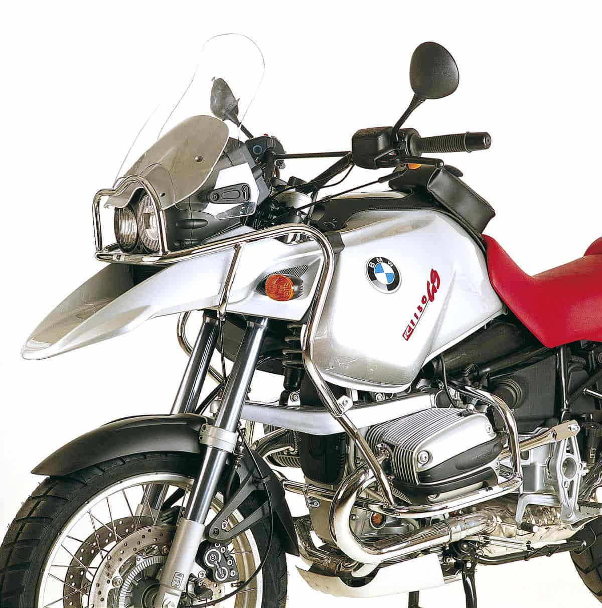 Hepco & Becker Engine protection bar chrome for BMW R 1150 GS (2000-2004)