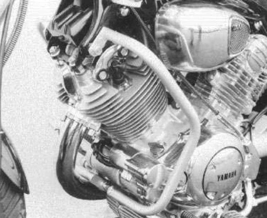 Hepco & Becker Engine protection bar chrome for Yamaha XV 1100/750 (1992-1999)