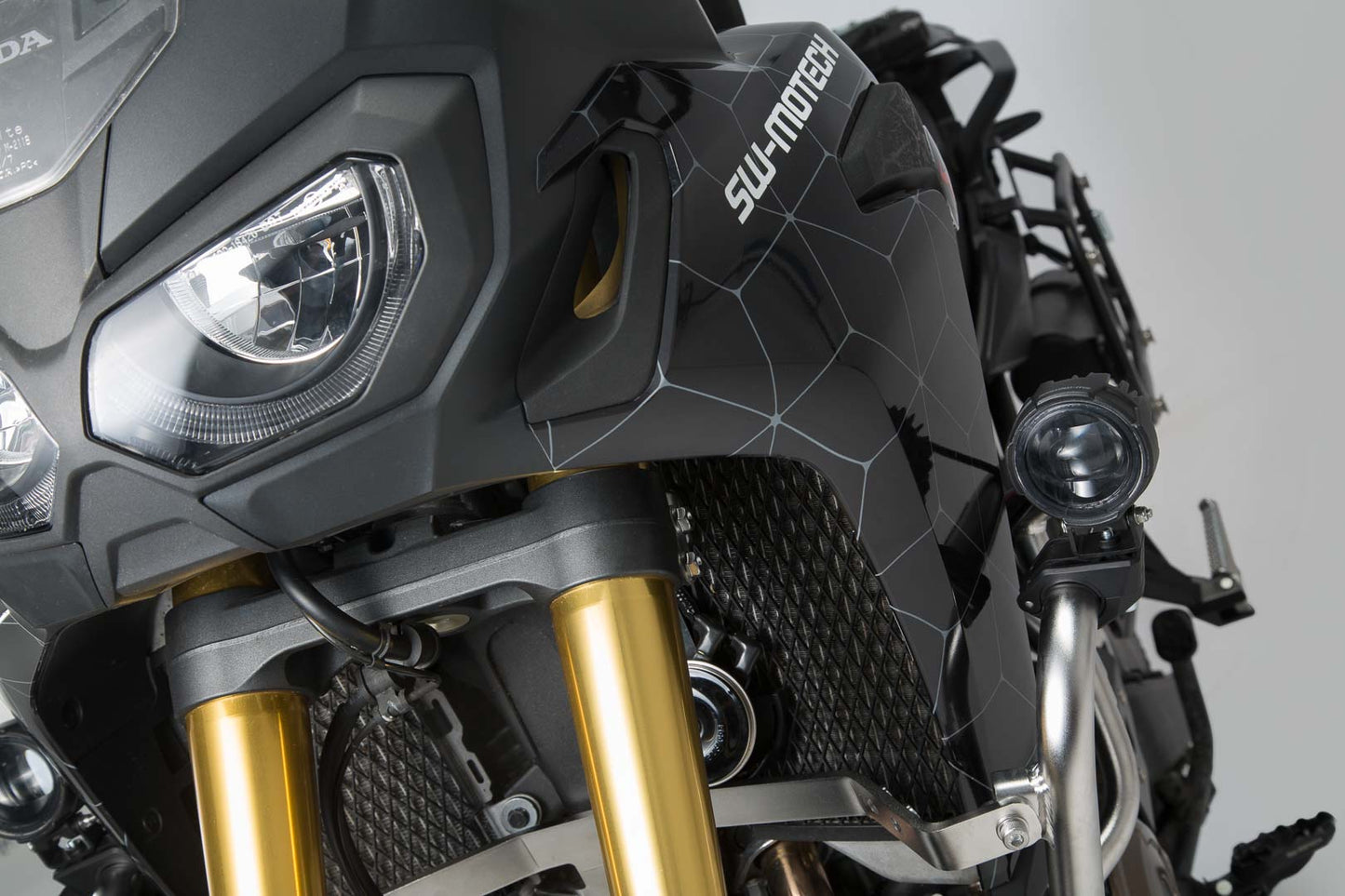SW-Motech Crash bar clamps for lights
