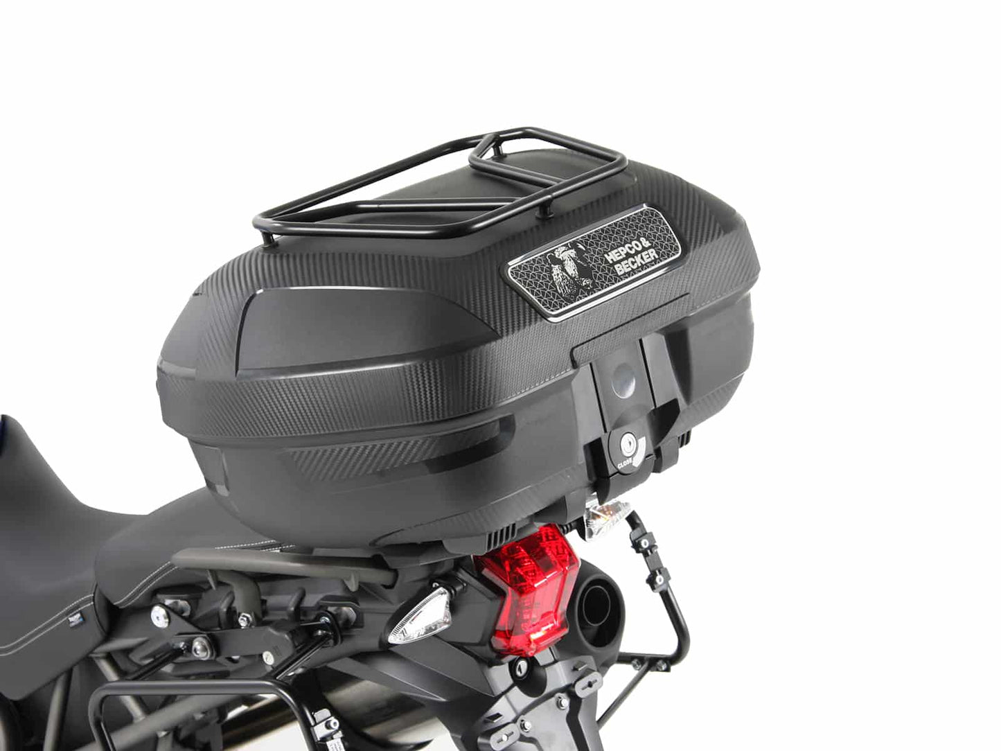 Hepco & Becker Alurack topcasecarrier black for Triumph Tiger 800 XR / XRX / XRT (2015-)
