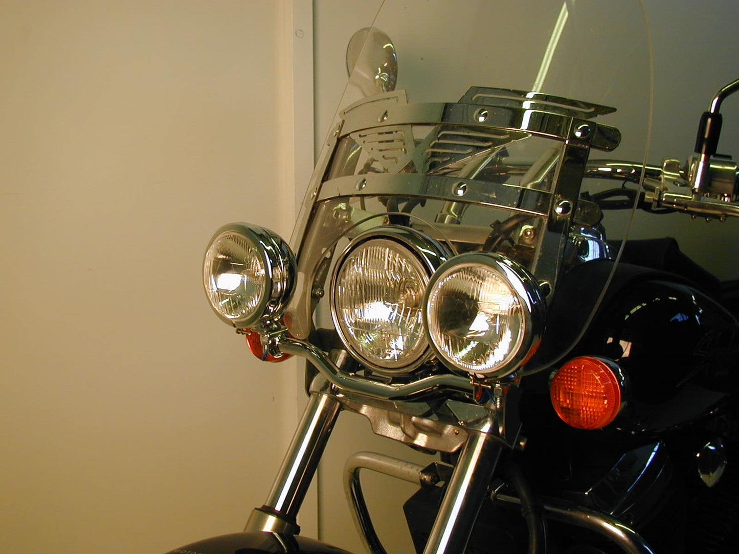 Hepco & Becker Twinlight-Set for model with windscreen for Honda VT 750 Shadow (2008-)