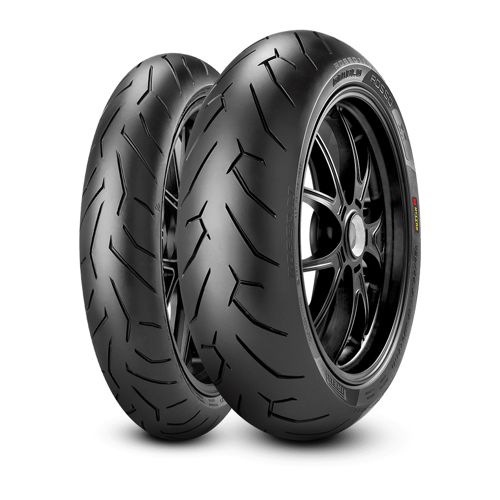 PIRELLI DIABLO ROSSO™ II F 120/70 ZR 17 M/C  (58W) TL (D)