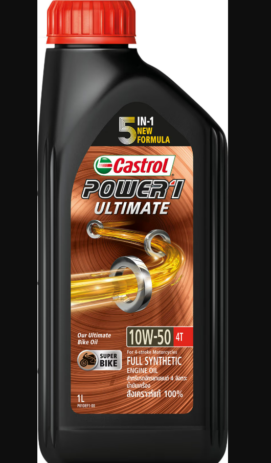 CASTROL POWER1 ULTIMATE SUPERBIKE Fully Synthetic 10W-50 1 Liter