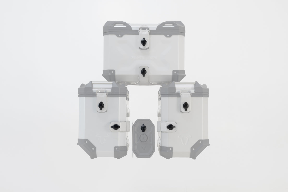 SW-Motech TRAX lock set with anti-theft protection EVO
