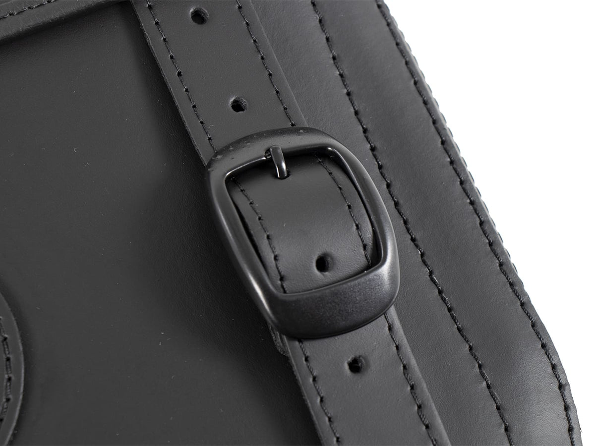 Hepco & Becker Leather single bag Rugged black right for C-Bow holder