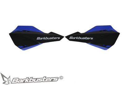 Barkbusters SABRE MX/Enduro Handguard - BLACK (with deflectors in BLUE)