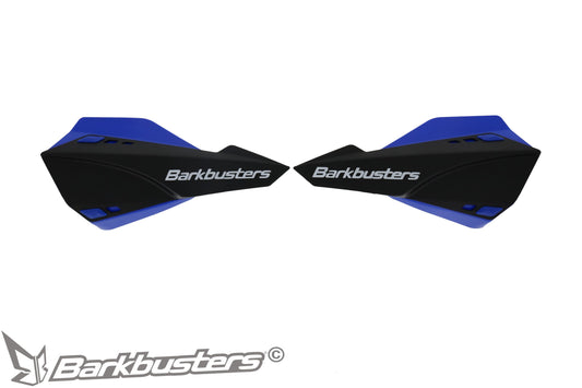 Barkbusters SABRE MX/Enduro Handguard - BLACK (with deflectors in BLUE)