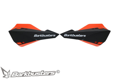 Barkbusters SABRE MX/Enduro Handguard - BLACK (with deflectors in ORANGE)