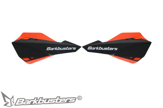 Barkbusters SABRE MX/Enduro Handguard - BLACK (with deflectors in ORANGE)