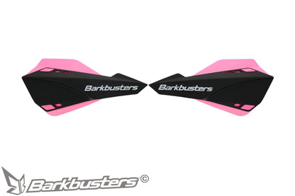 Barkbusters SABRE MX/Enduro Handguard - BLACK (with deflectors in PINK)