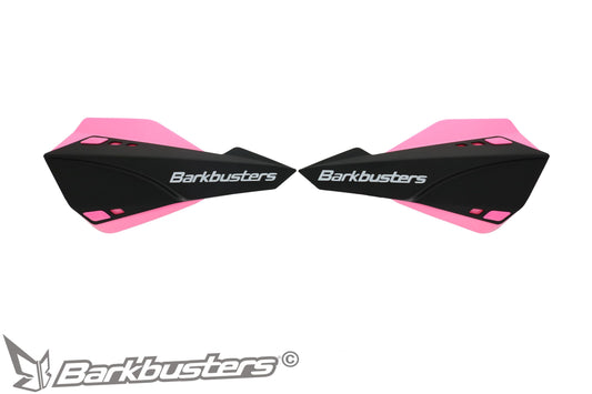 Barkbusters SABRE MX/Enduro Handguard - BLACK (with deflectors in PINK)
